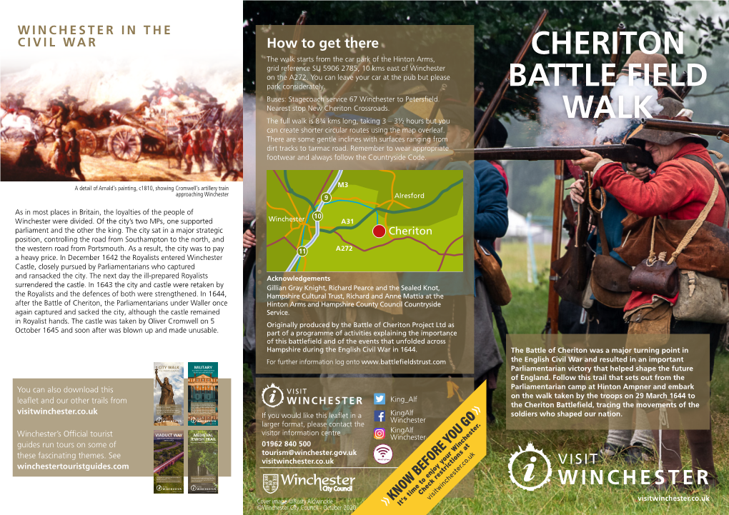 Cheriton Battle Field Walk