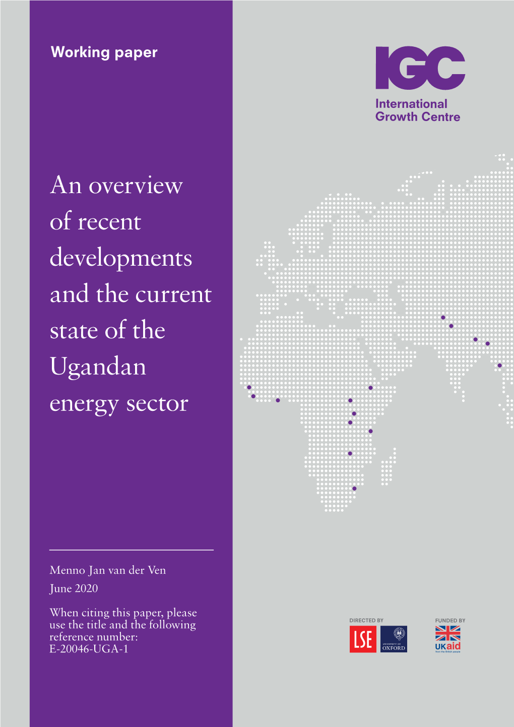 An Overview of Recent Developments and the Current State of the Ugandan Energy Sector