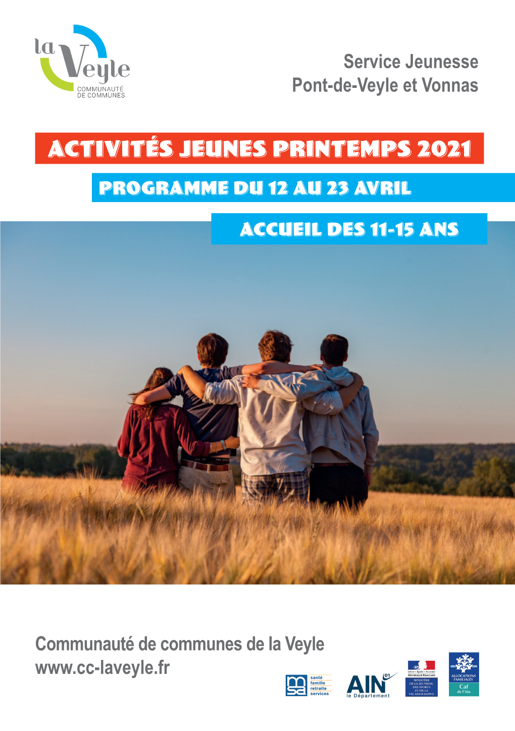 Activités Jeunes Printemps 2021