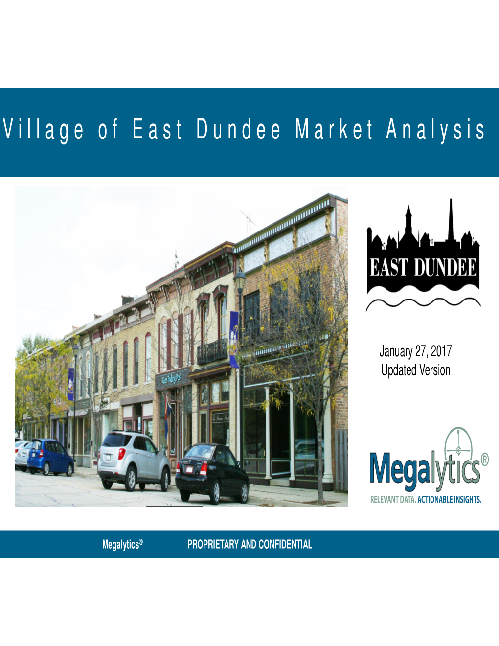 Village of East Dundee Market Analysis