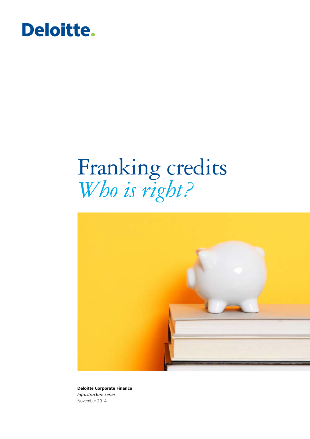Franking Credits Who Is Right?