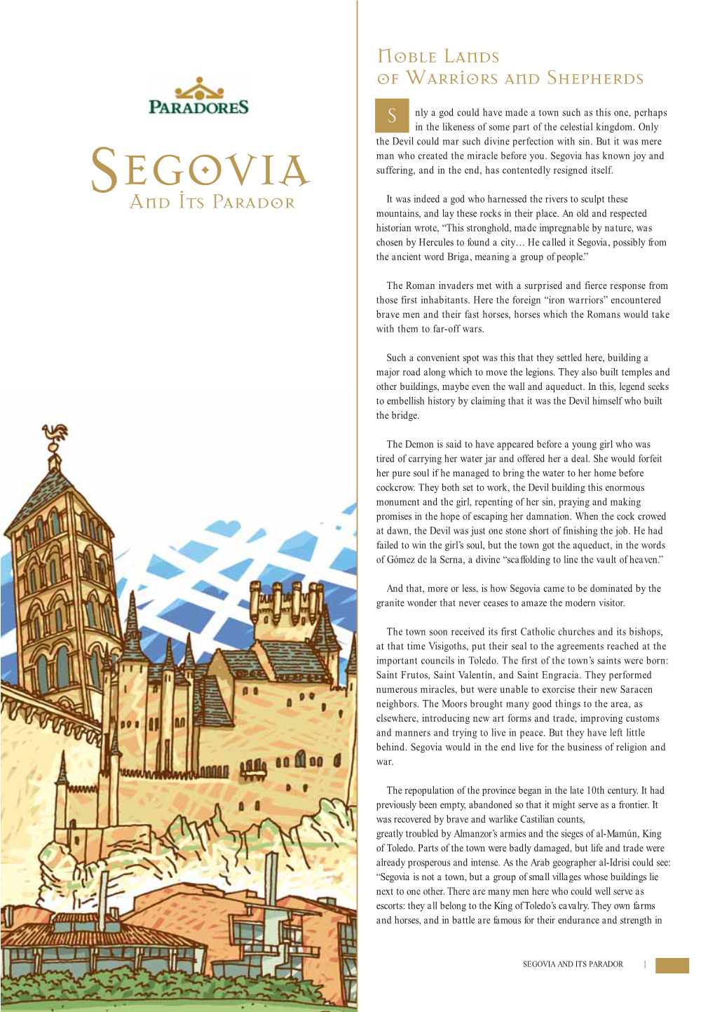 Segovia and Its Parador [Brochure]