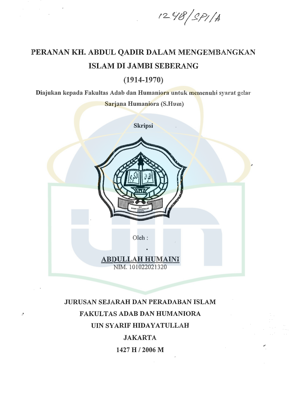 Jperanan Ict-I. Abdul Qadir Dalam Mengembangkan