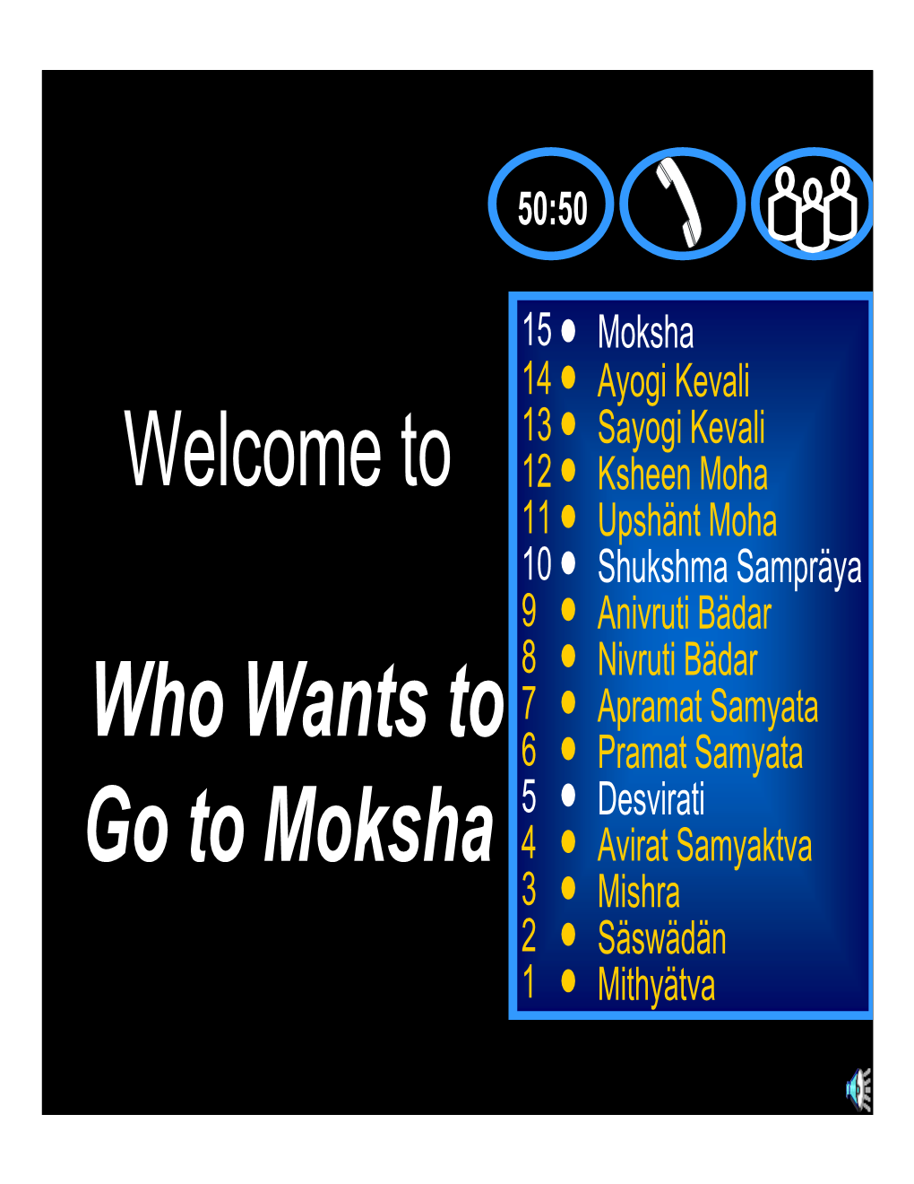 Who Wants to Go to Moksha