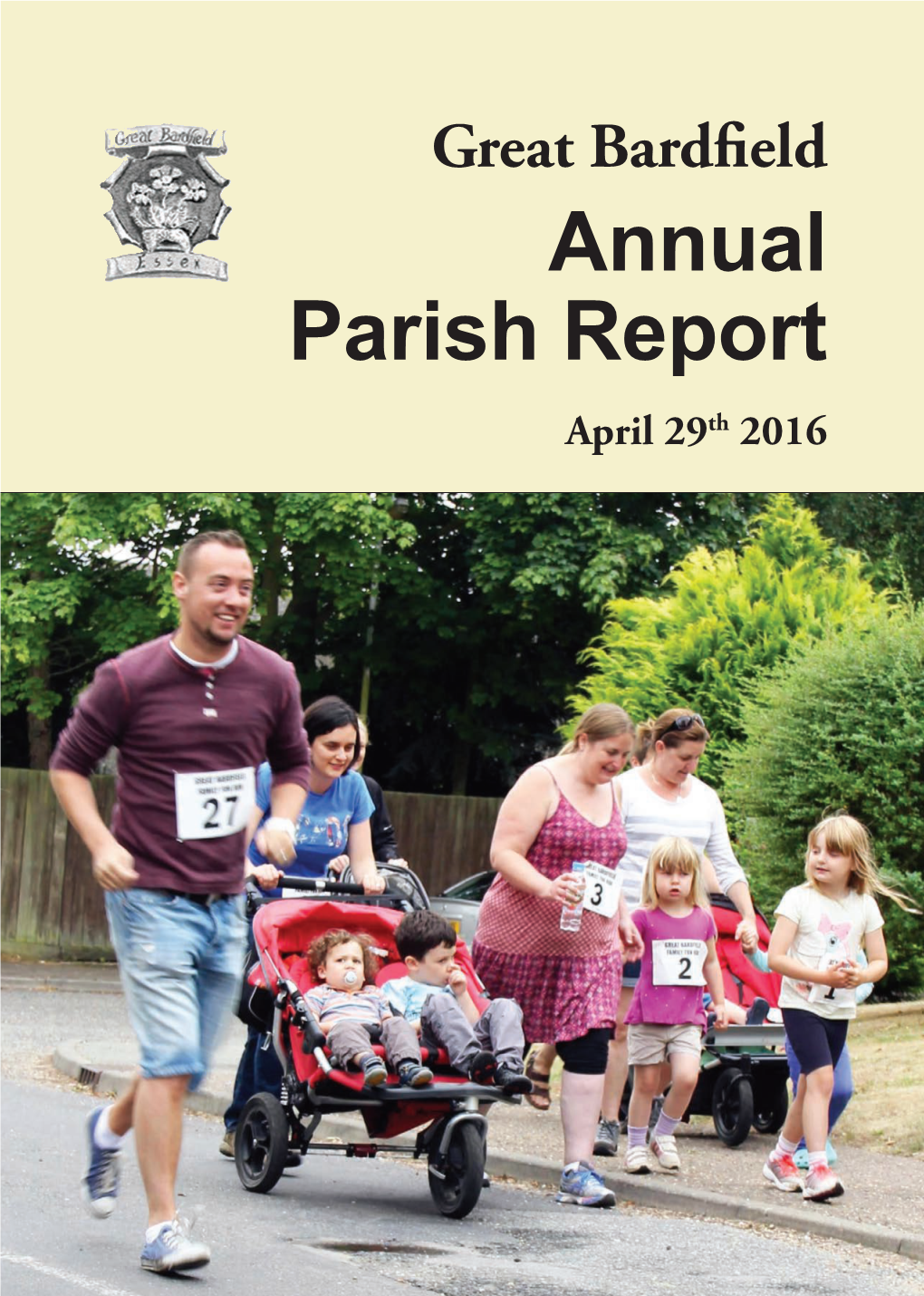 Annual Parish Report April 29Th 2016 Report Design, Layout and Sub-Editing: Jenny Rooney