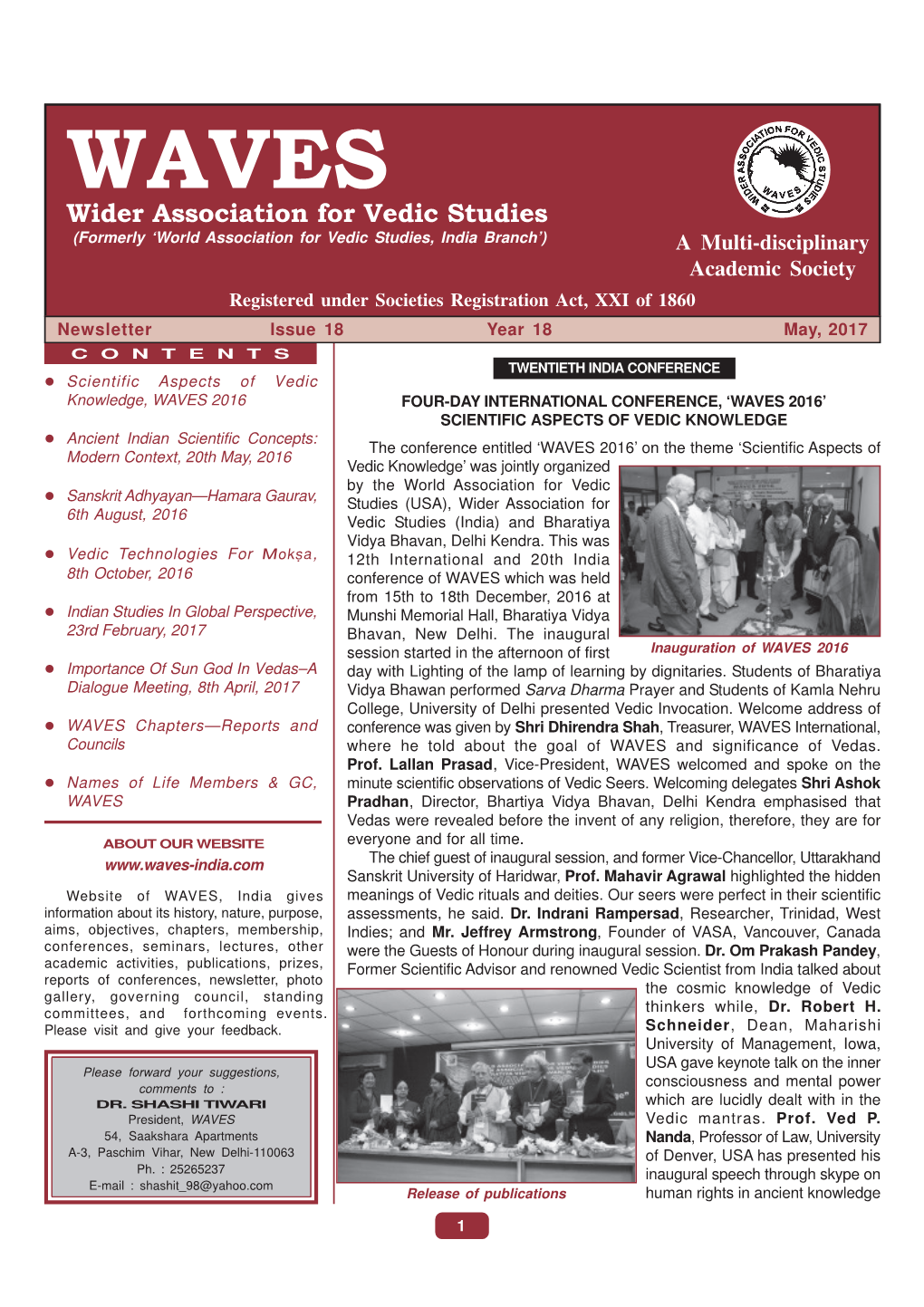 Wider Association for Vedic Studies