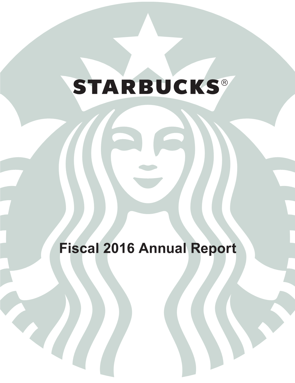 Fiscal 2016 Annual Report
