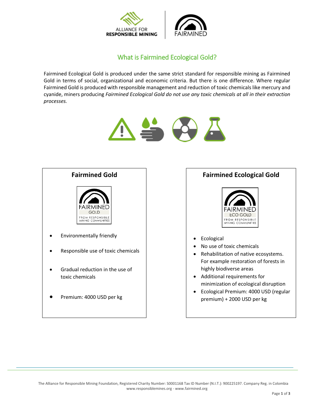 What Is Fairmined Ecological Gold?