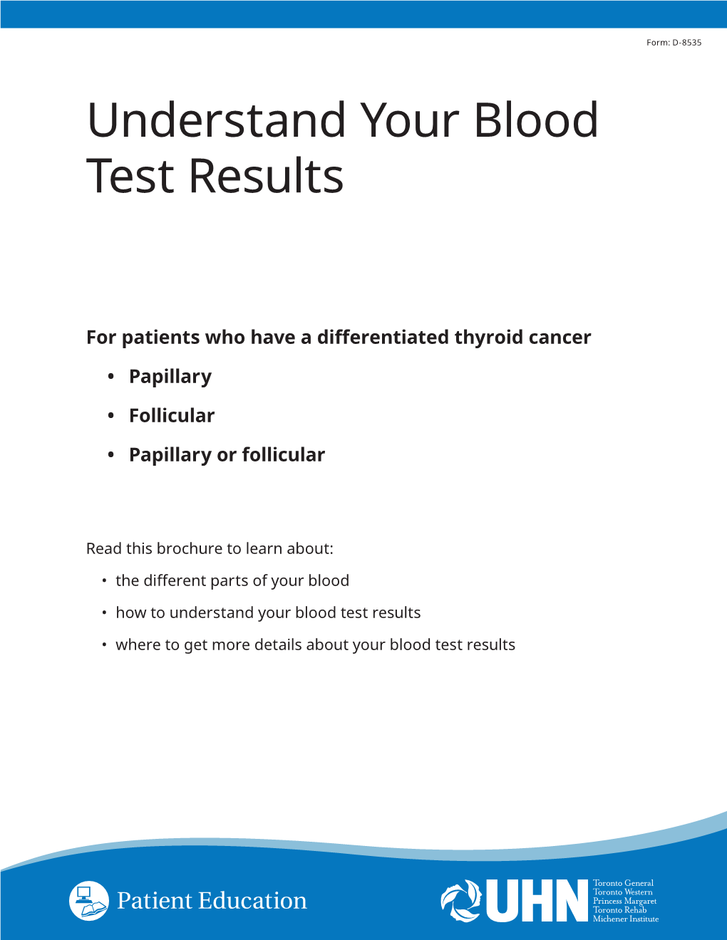 Understand Your Blood Test Results