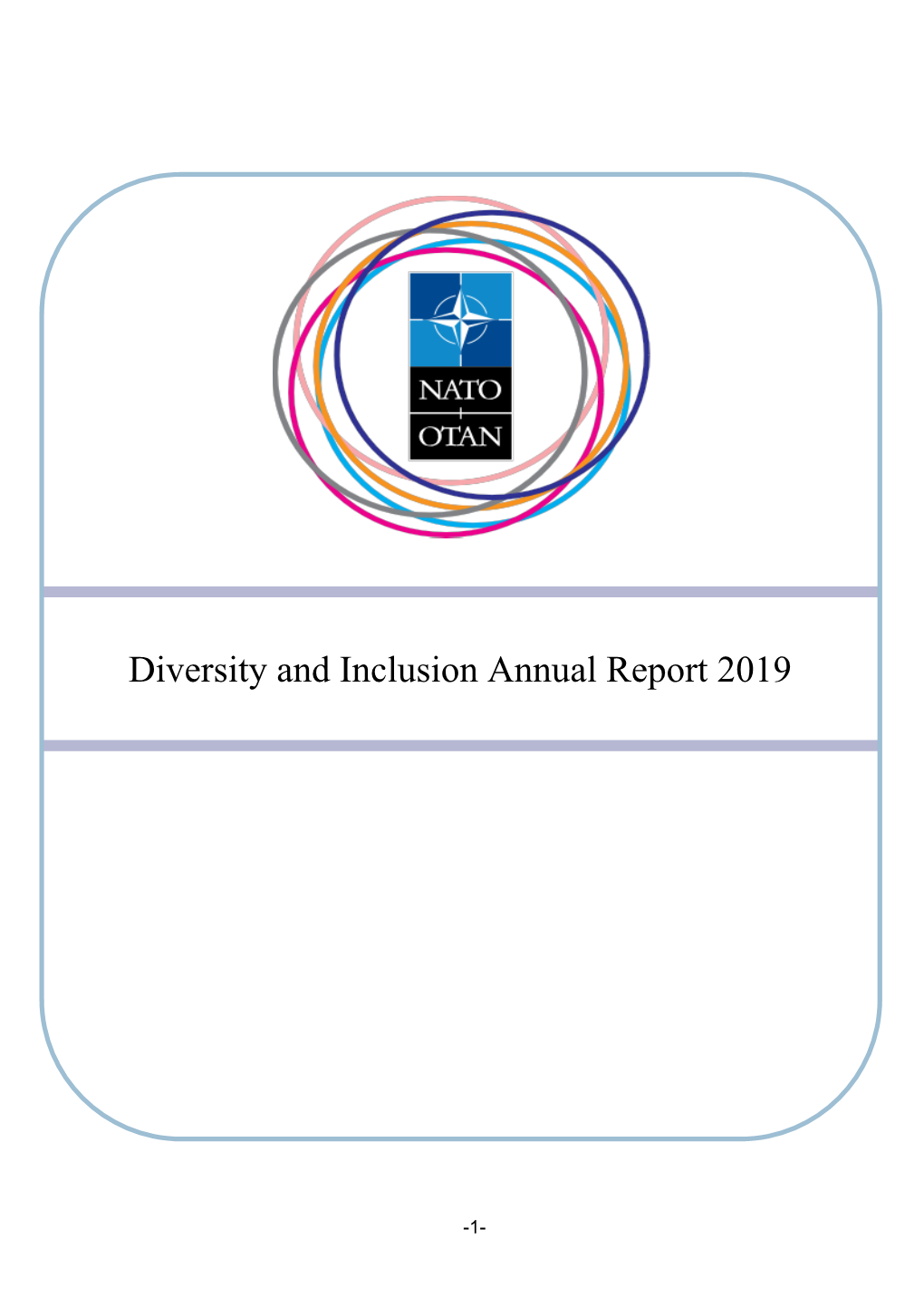 Diversity and Inclusion Annual Report 2019