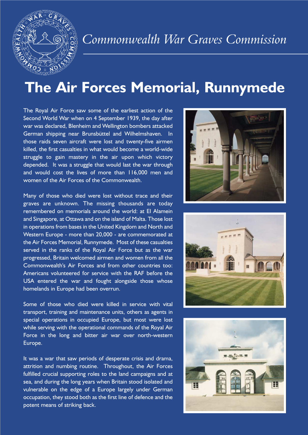 The Air Forces Memorial, Runnymede