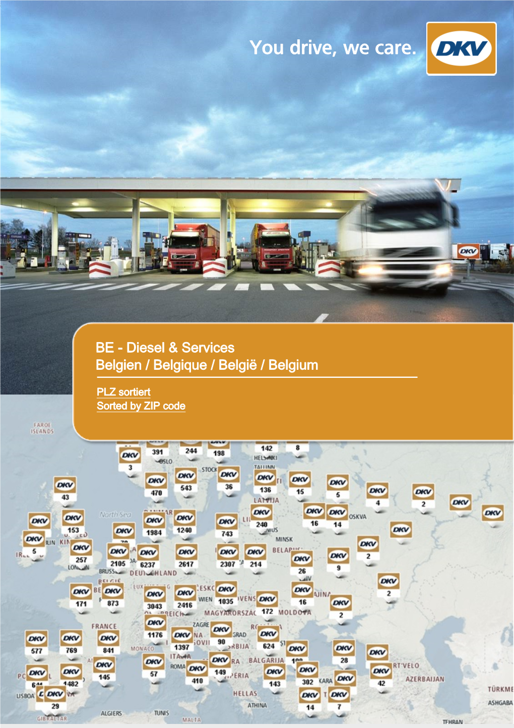 BE - Diesel & Services Belgien / Belgique / België / Belgium