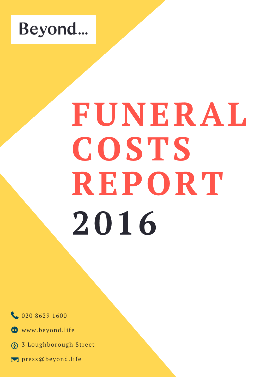 Funeral Costs Report 2016