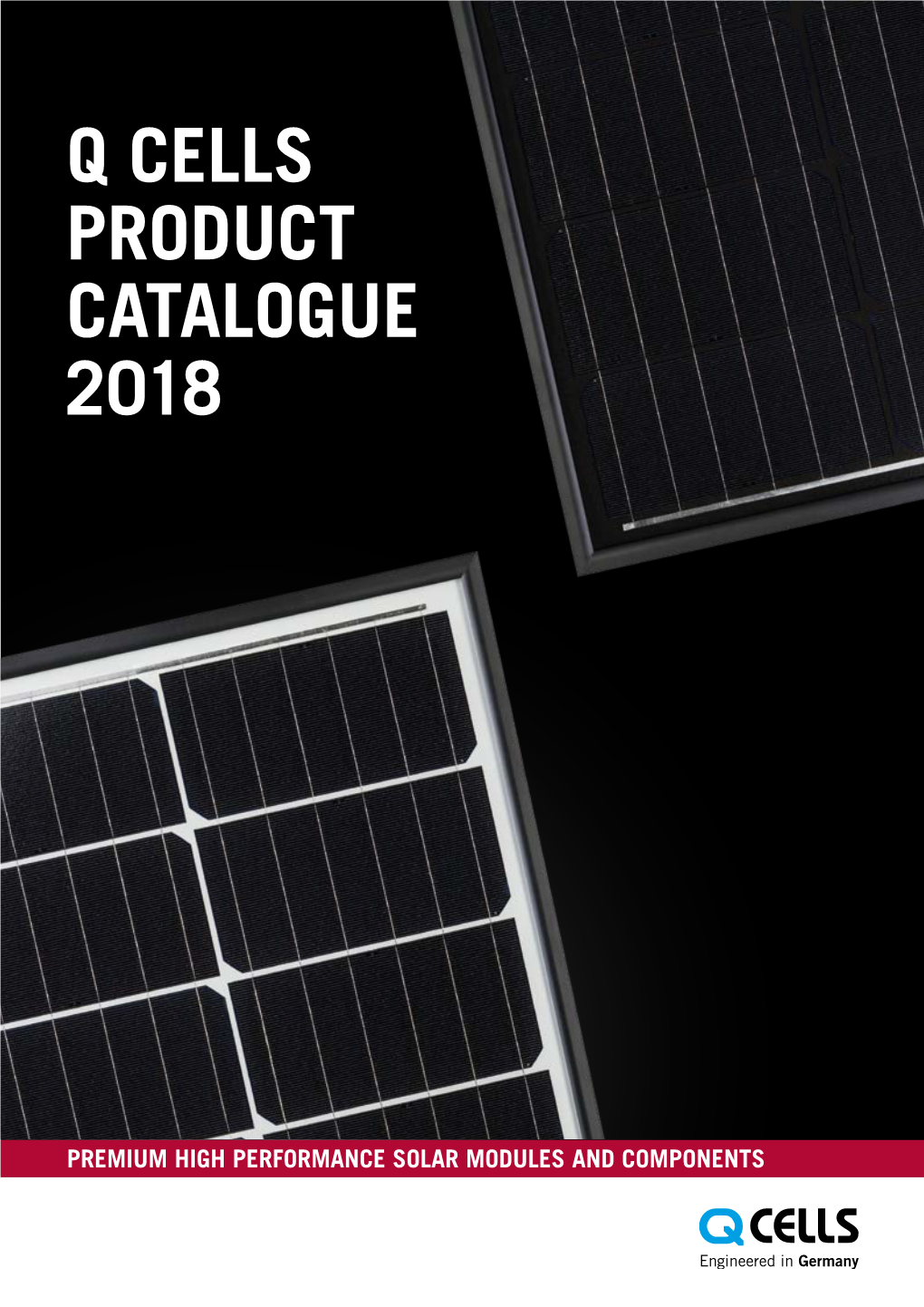 Q Cells Product Catalogue 2018