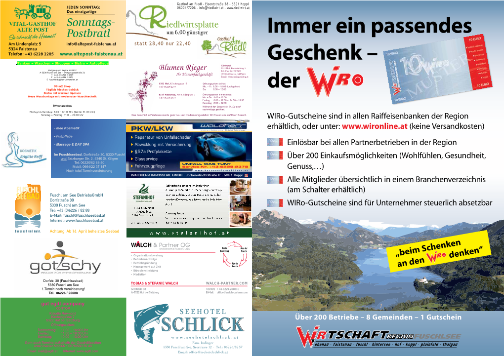 Immer Ein Passendes Geschenk –