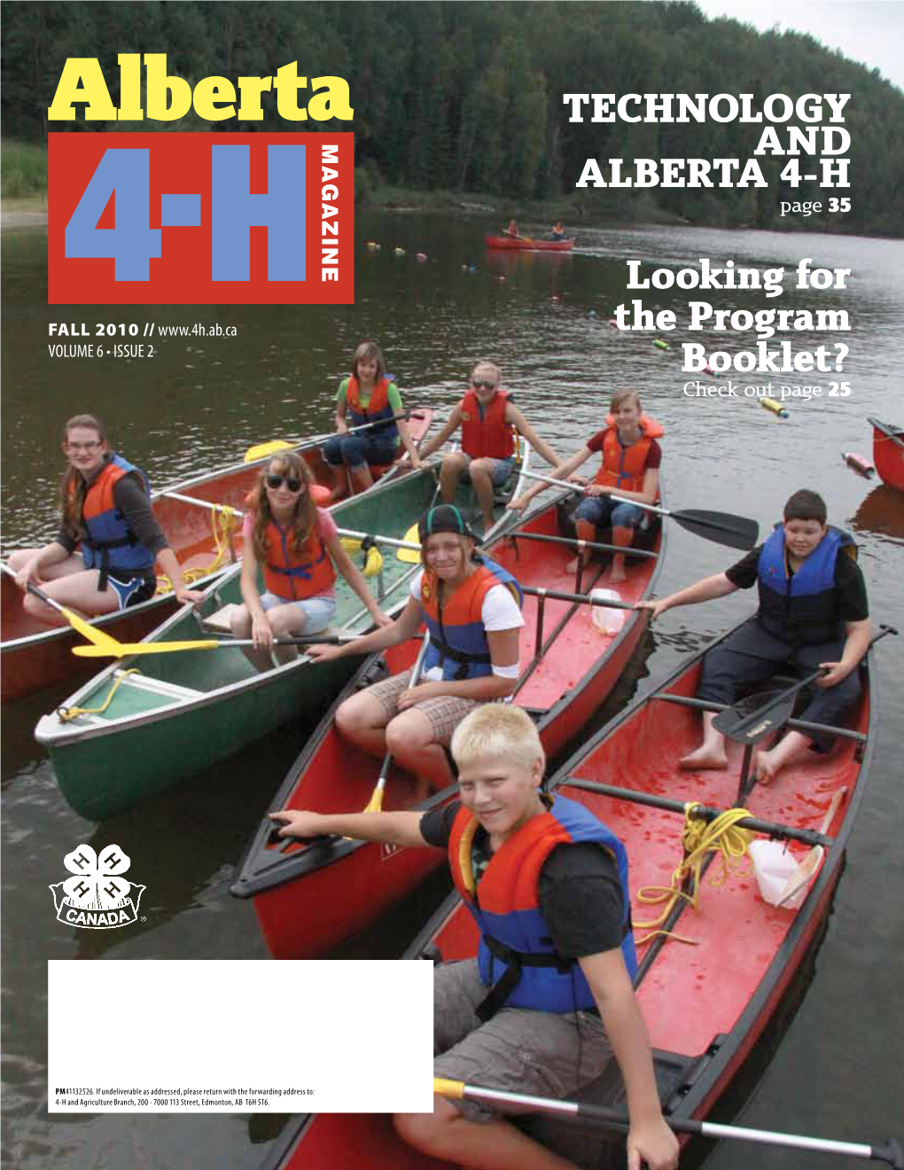 Alberta 4-H Magazine Fall 2010