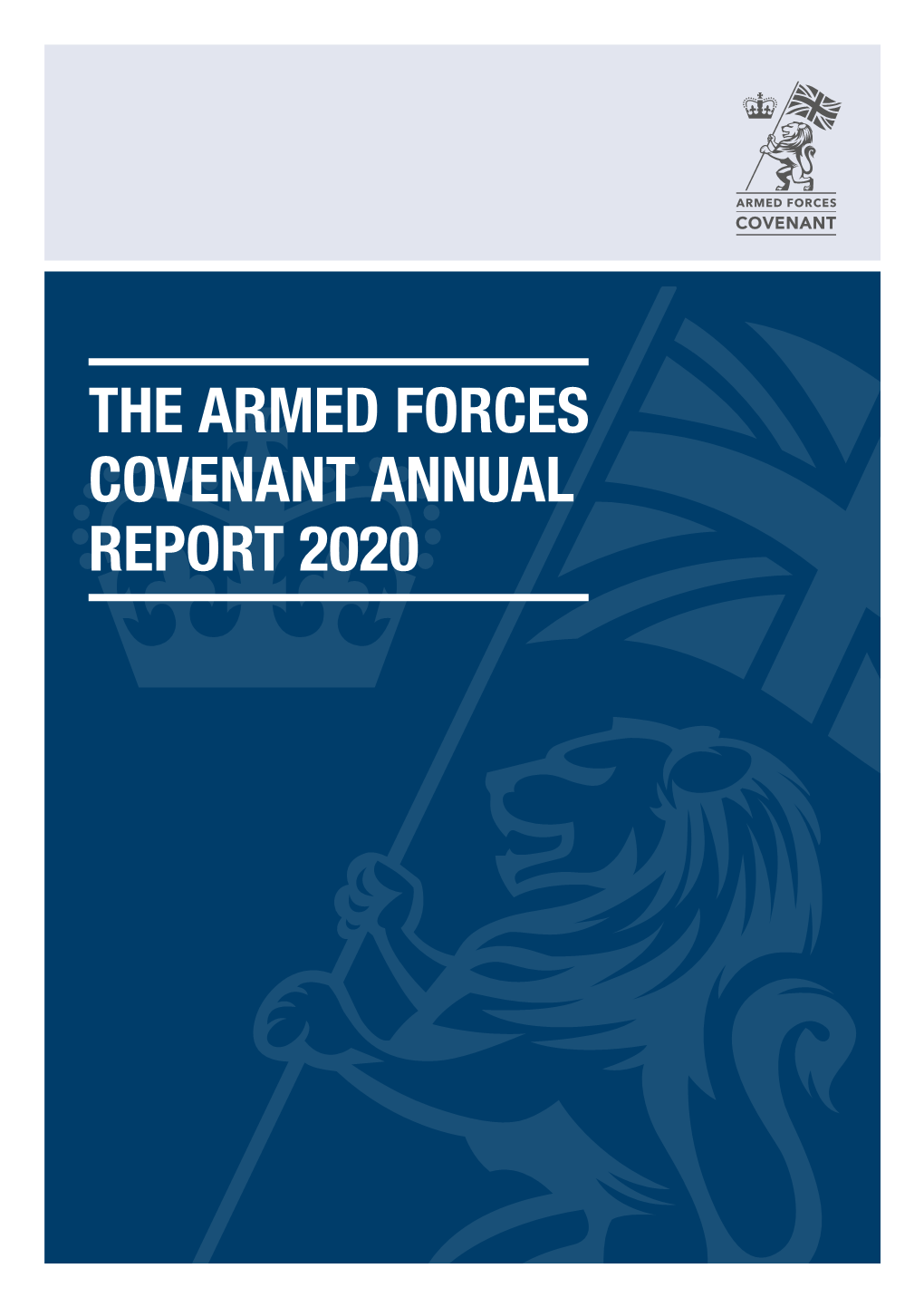 The Armed Forces Covenant Annual Report 2020