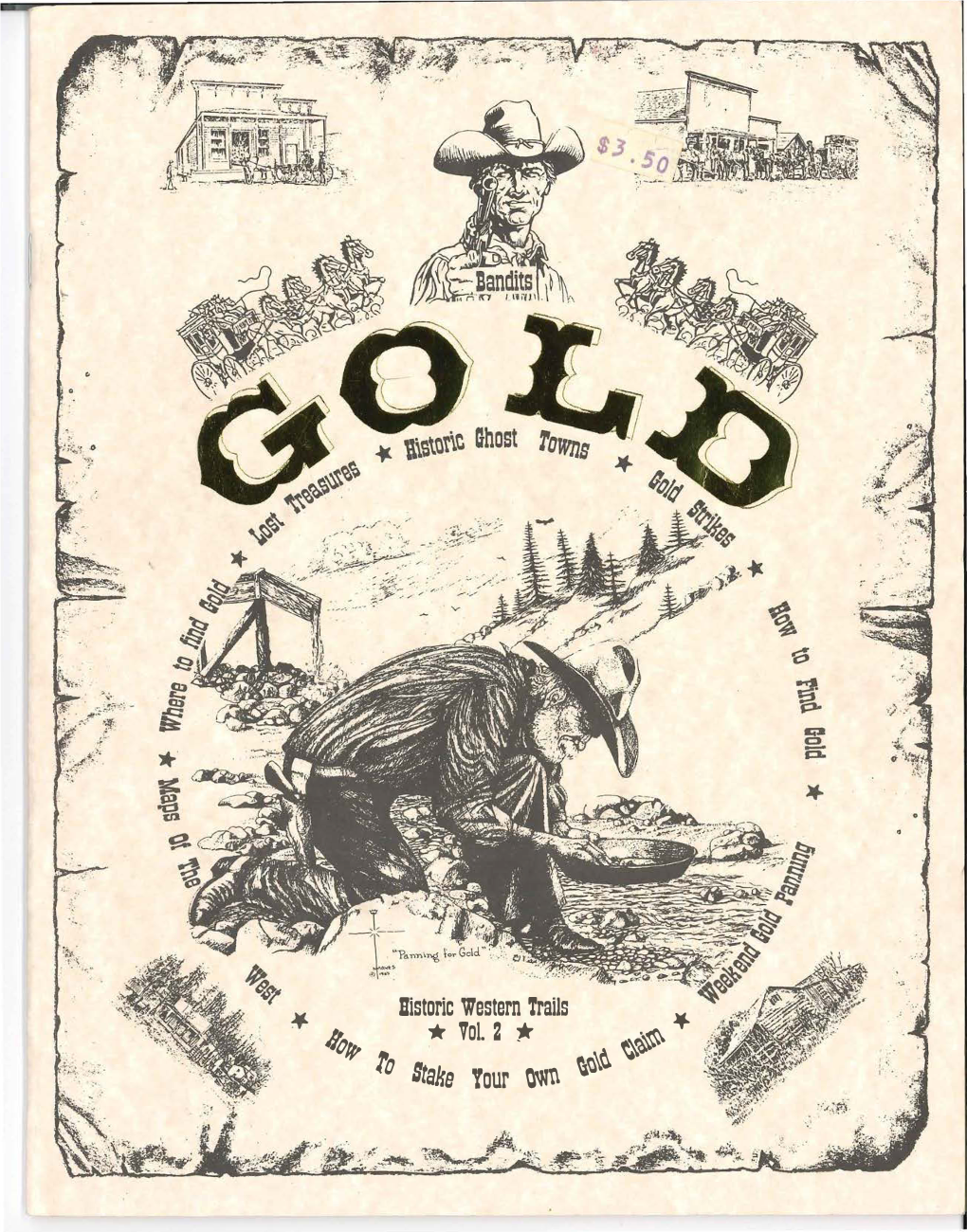 Gold Booklet, Historic Western Trails, Vol. 2