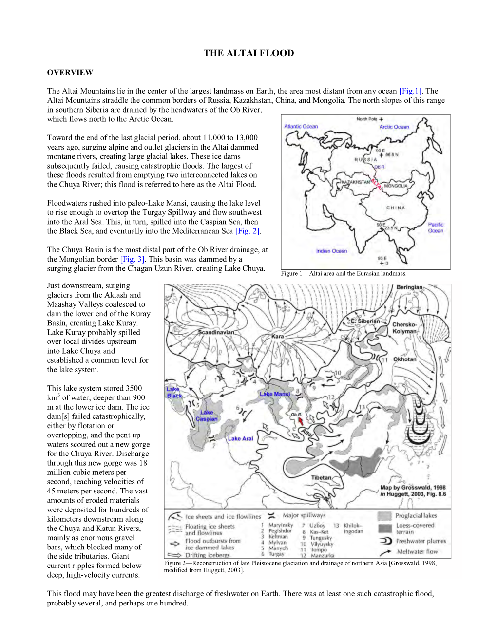 The Altai Flood