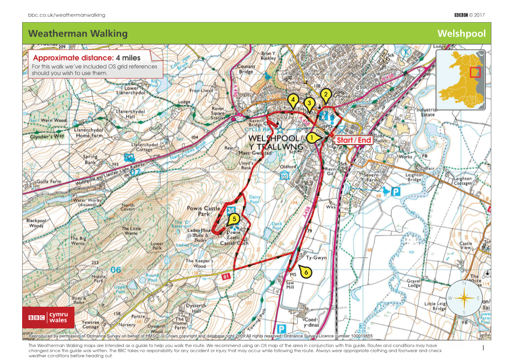 Weatherman Walking Welshpool