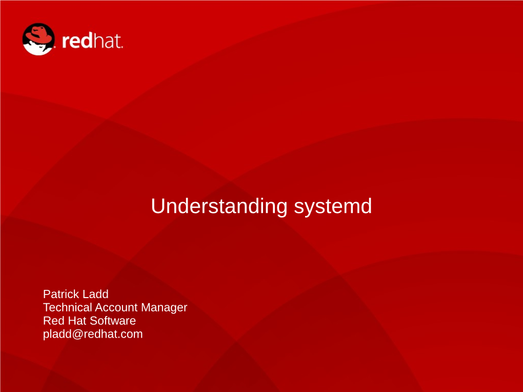 Understanding Systemd