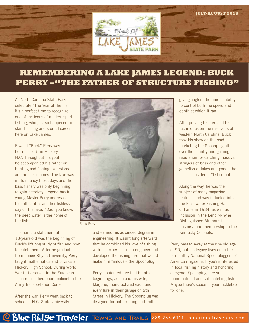 Buck Perry – “The Father of Structure Fishing”