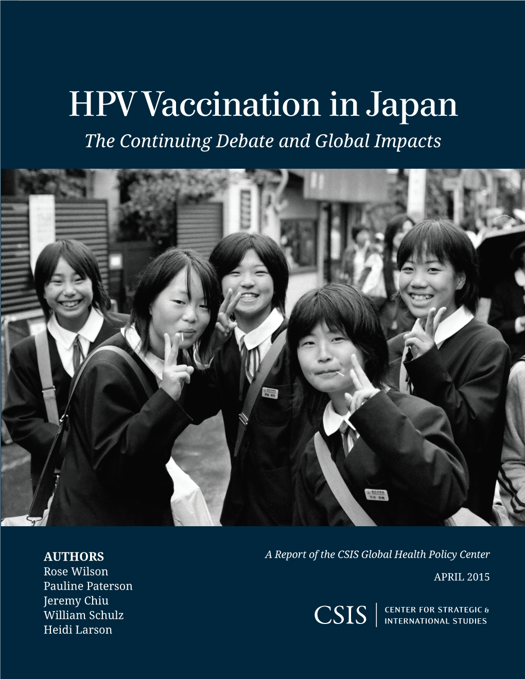 HPV Vaccination in Japan: the Continuing Debate and Global