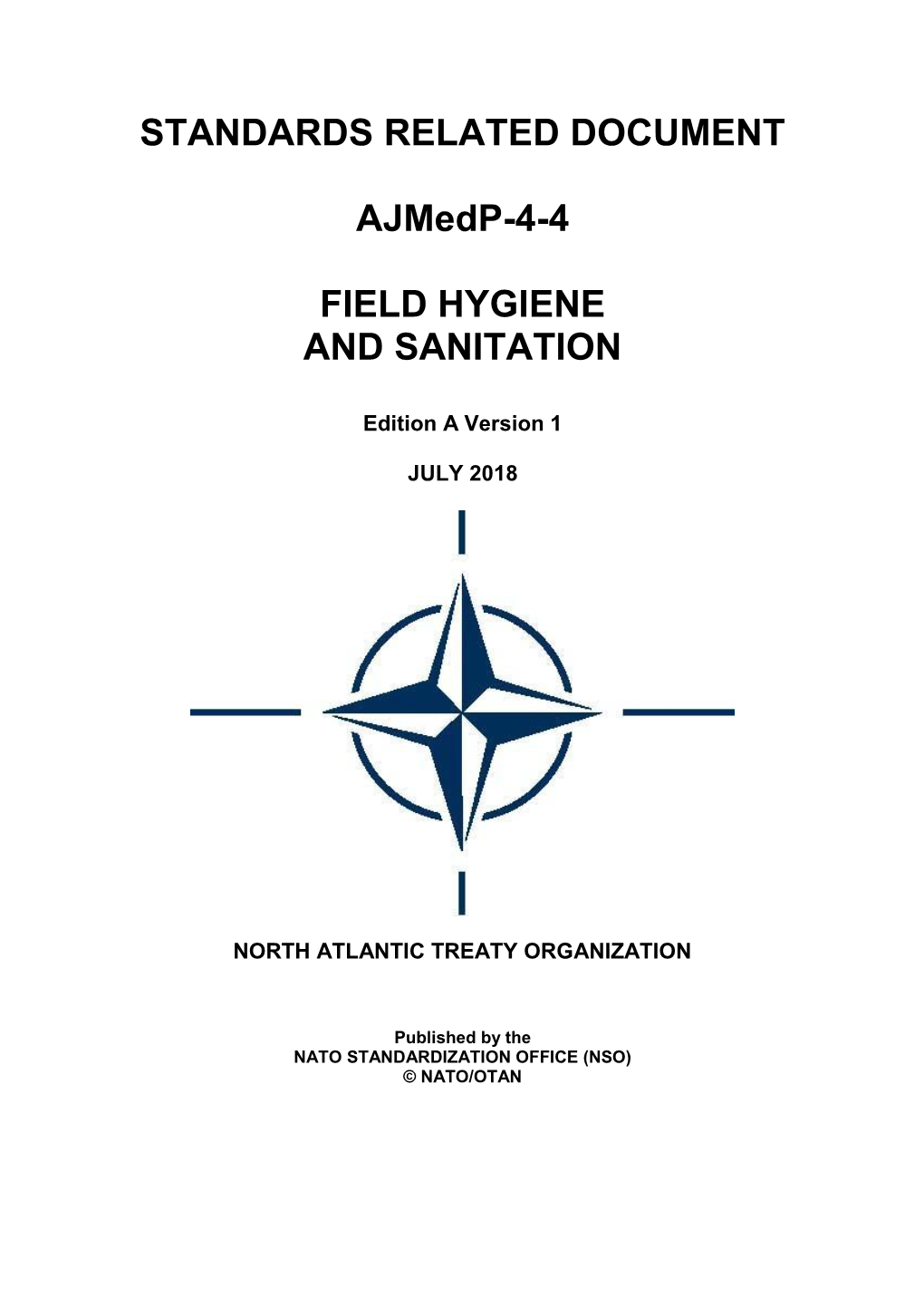 Field Hygiene and Sanitation