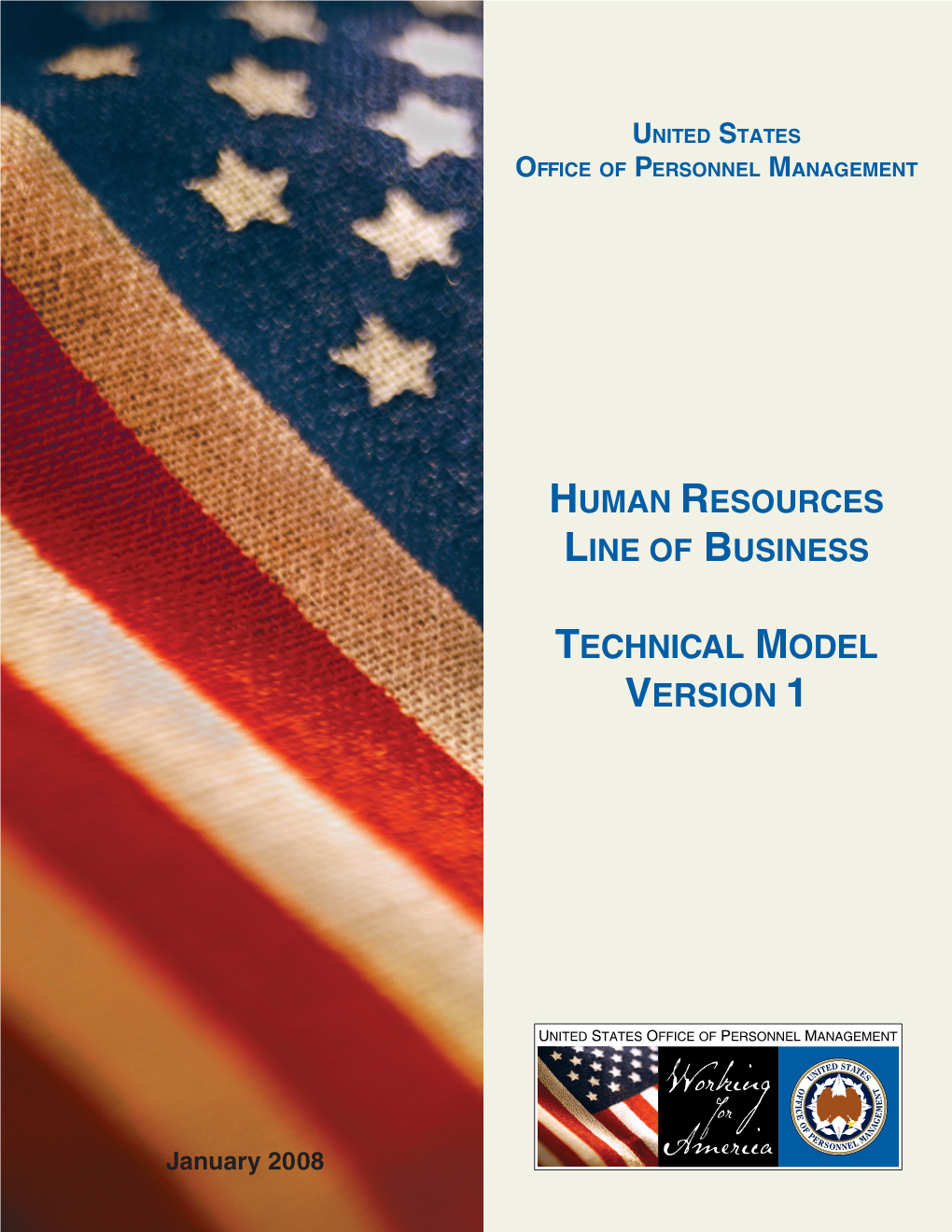 Human Resources Line of Business Technical Model Version 1