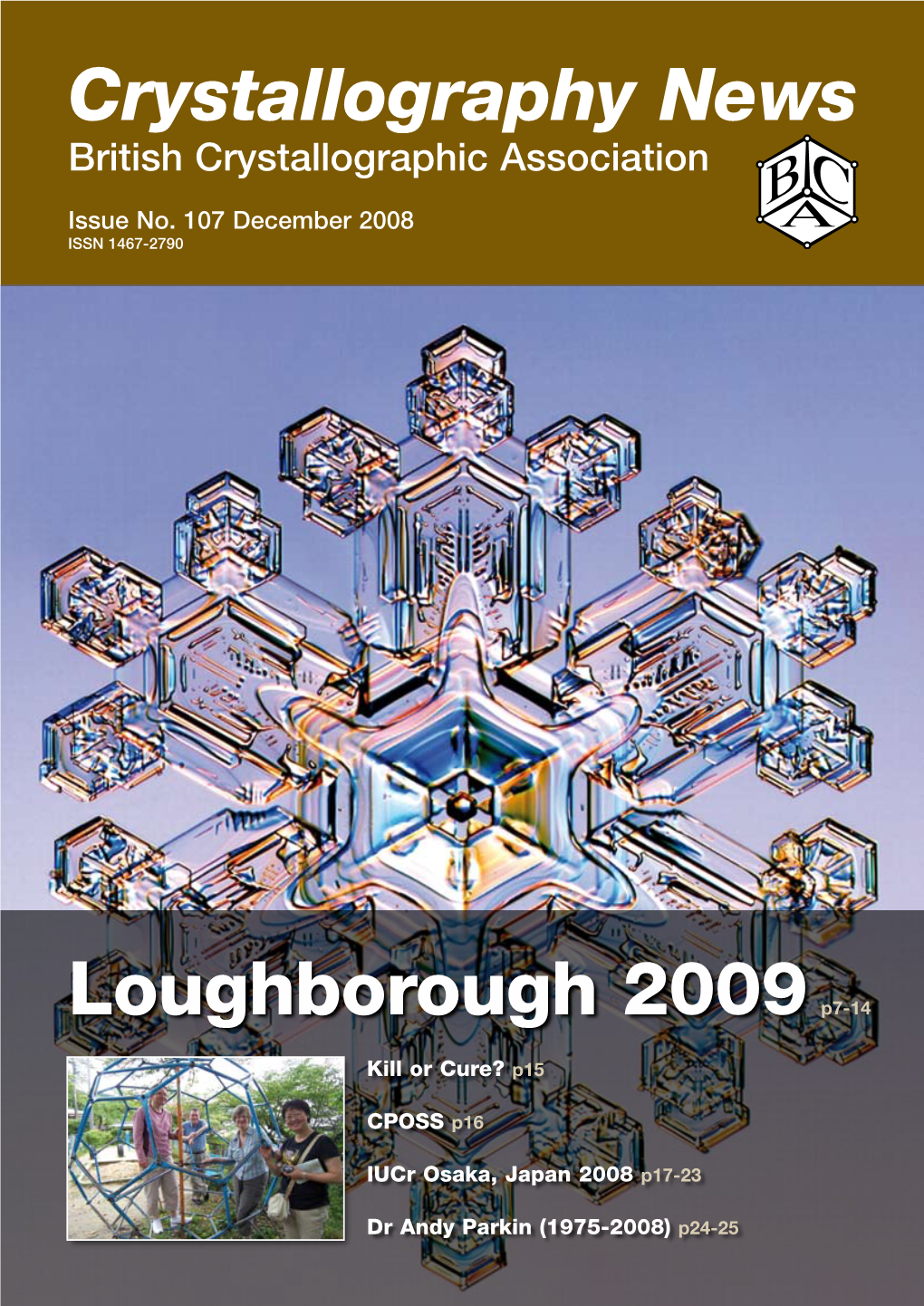 Crystallography News British Crystallographic Association