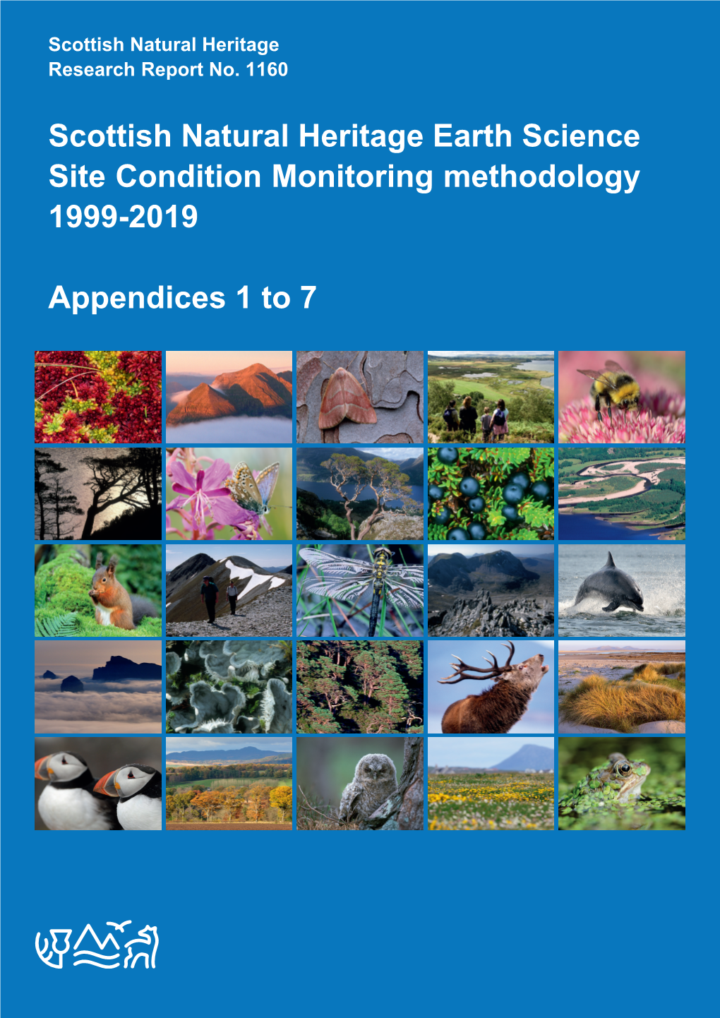 Scottish Natural Heritage Earth Science Site Condition Monitoring Methodology 1999-2019