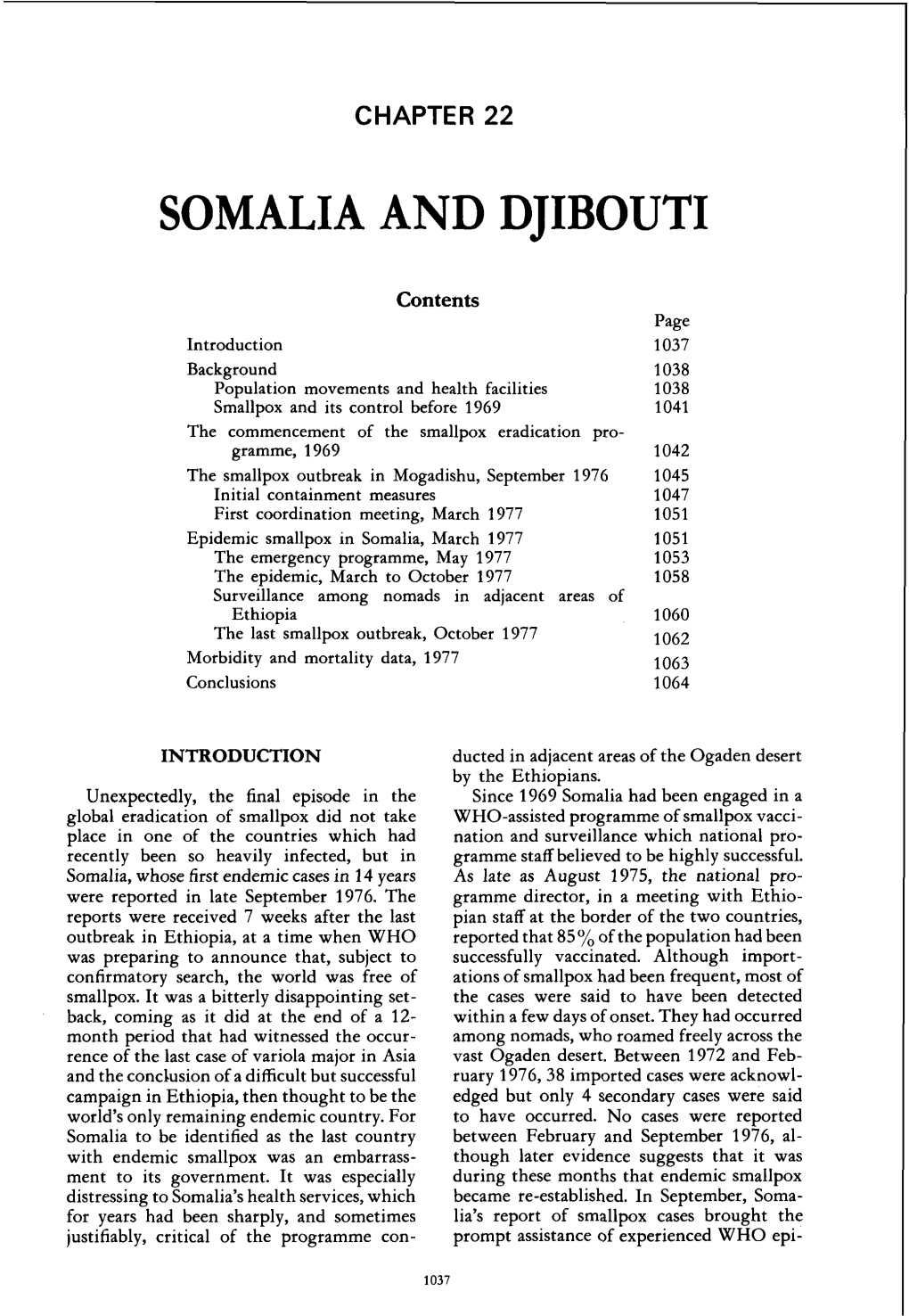 Somalia and Djibouti