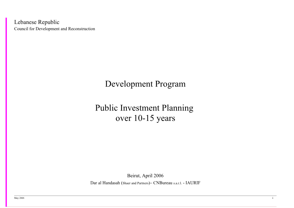 Vers Un Nouveau Programme Pluriannuel D Investissement De L Etat