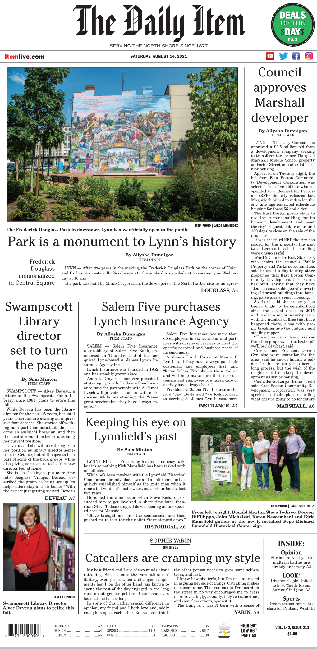 Park Is a Monument to Lynn's History