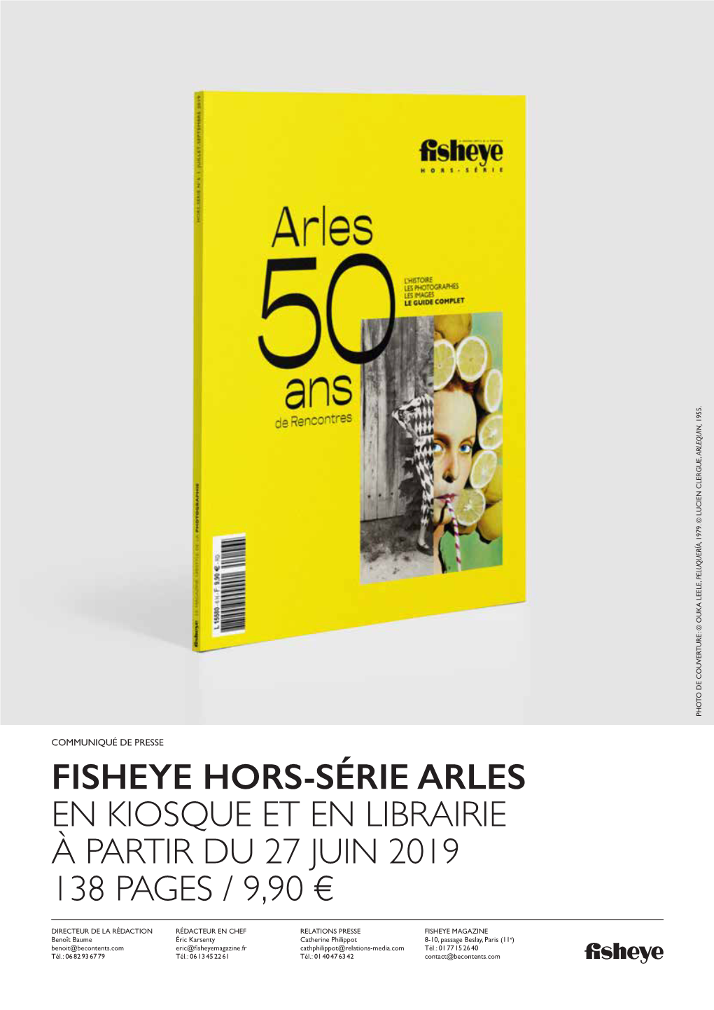 Fisheye Hors-Série Arles En Kiosque Et En