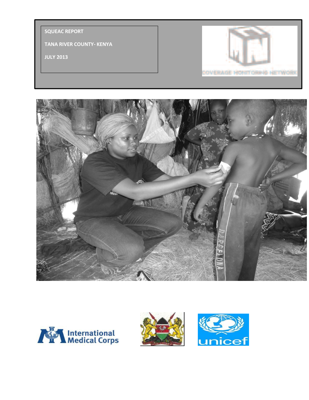 Squeac Report Tana River County- Kenya July 2013