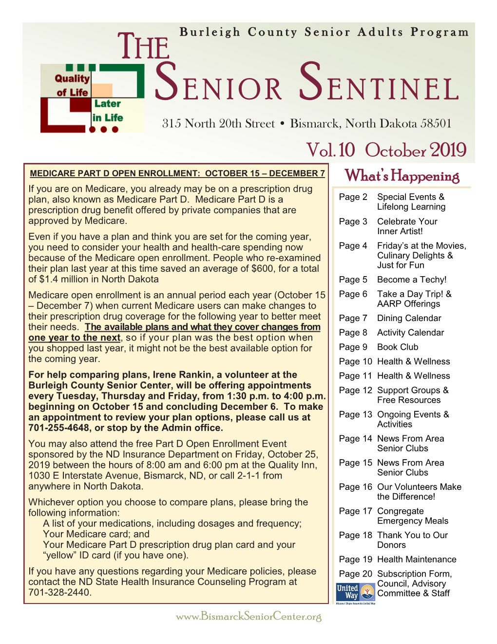 The Senior Sentinel | 3 Friday’S at the Movies!