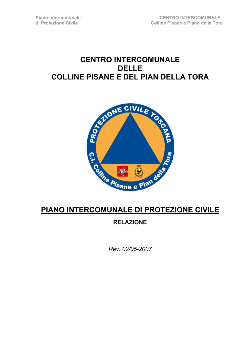 Centro Intercomunale Delle Colline Pisane E Del Pian Della Tora