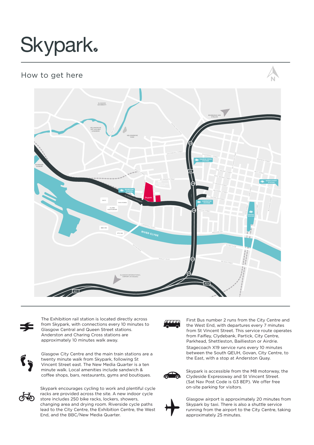 How to Get Here Downloadable Area Map Site Map & Directions