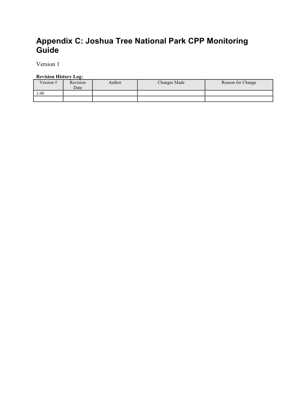 JOTR Monitoring Guide