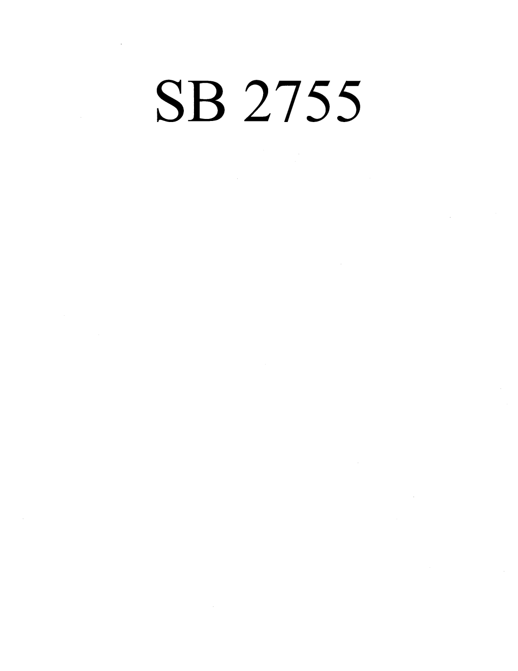 SB 2755 LINDA LINGLE Brennan T