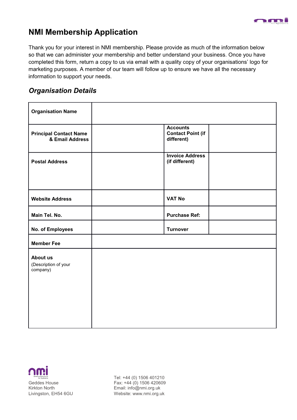 Develop and Maintain a Database of Industry Information