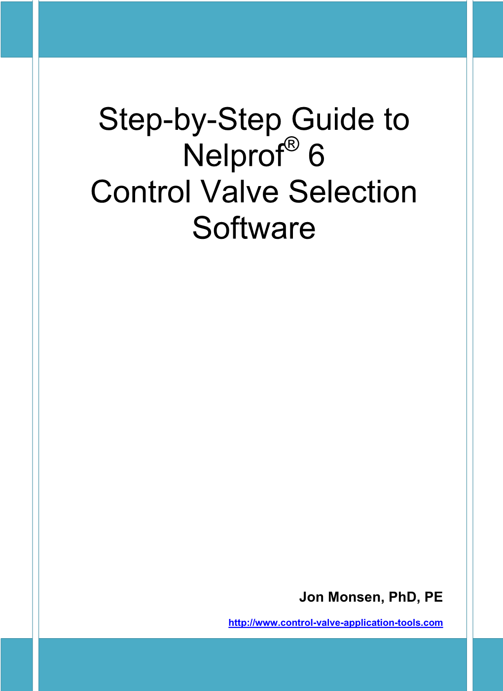 Step-By-Step Guide to Nelprof 6 Control Valve Selection Software