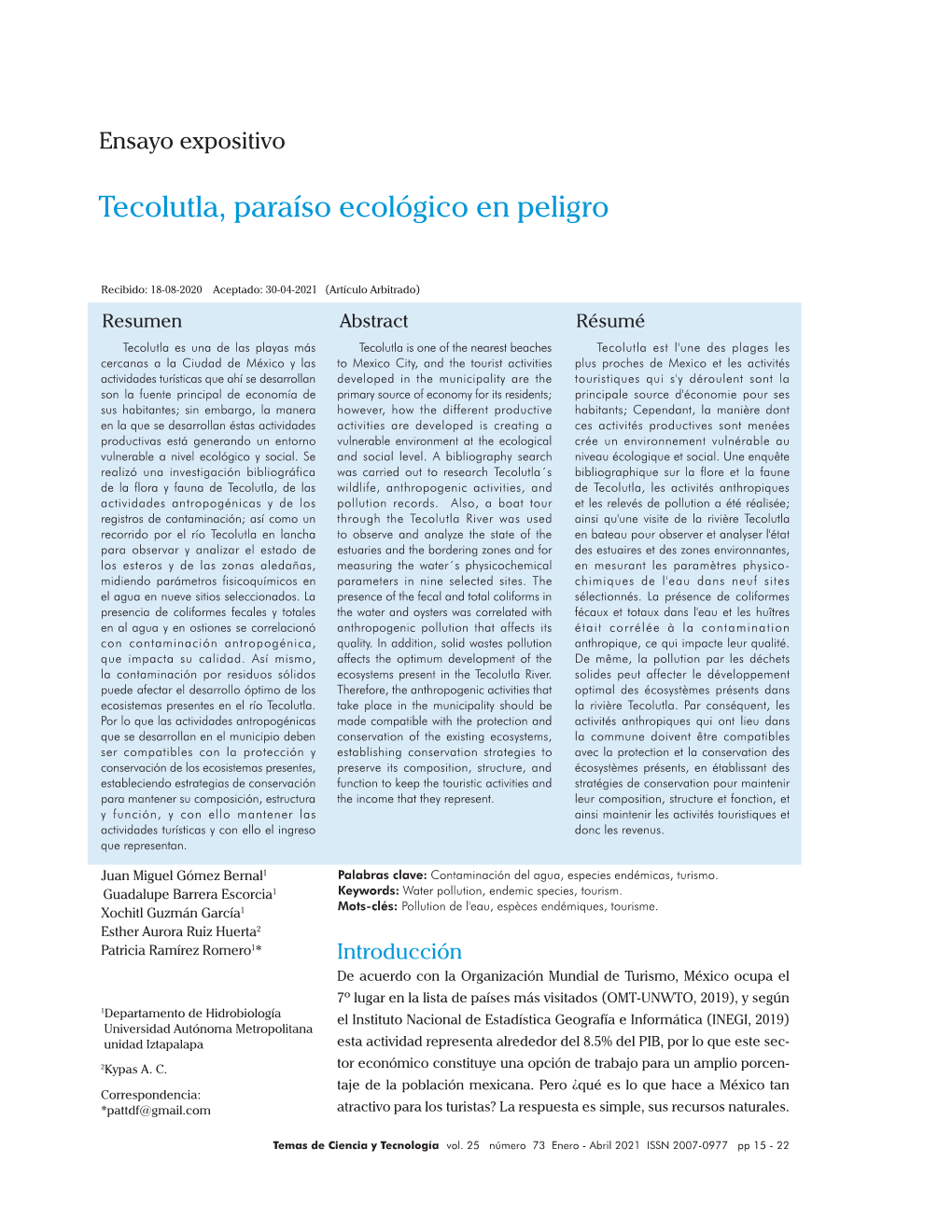 Tecolutla, Paraíso Ecológico En Peligro