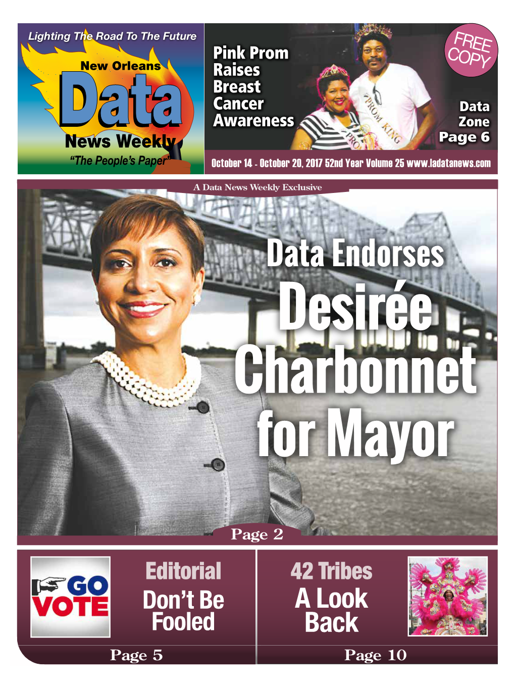 Data Endorses Desirée Charbonnet for Mayor