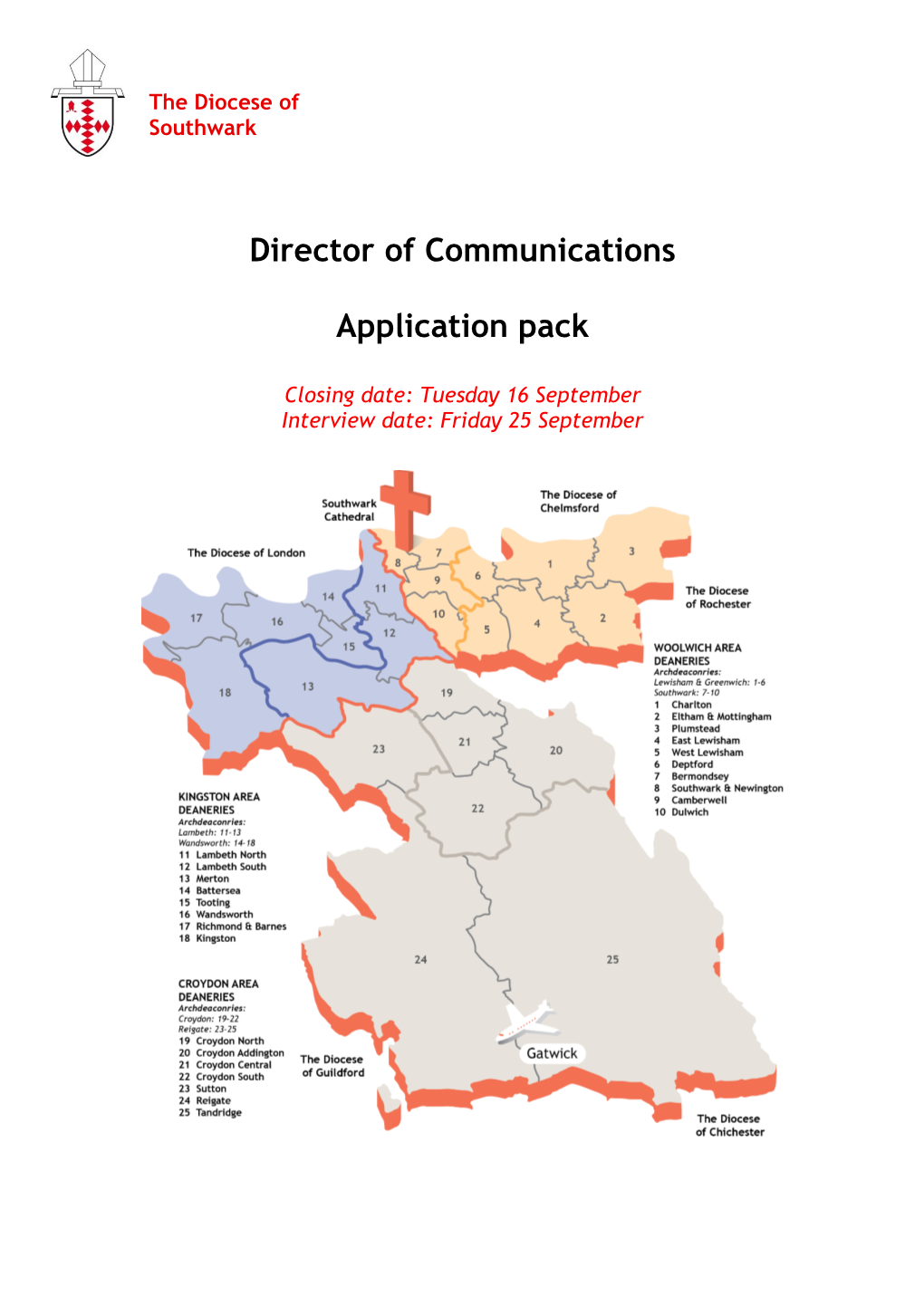 Director of Communications Application Pack