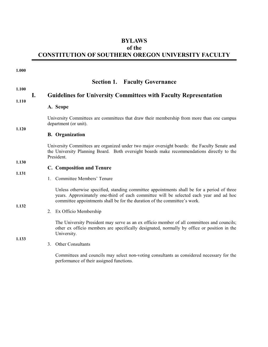 Approved for Recommendation to Senate on August 9, 2007