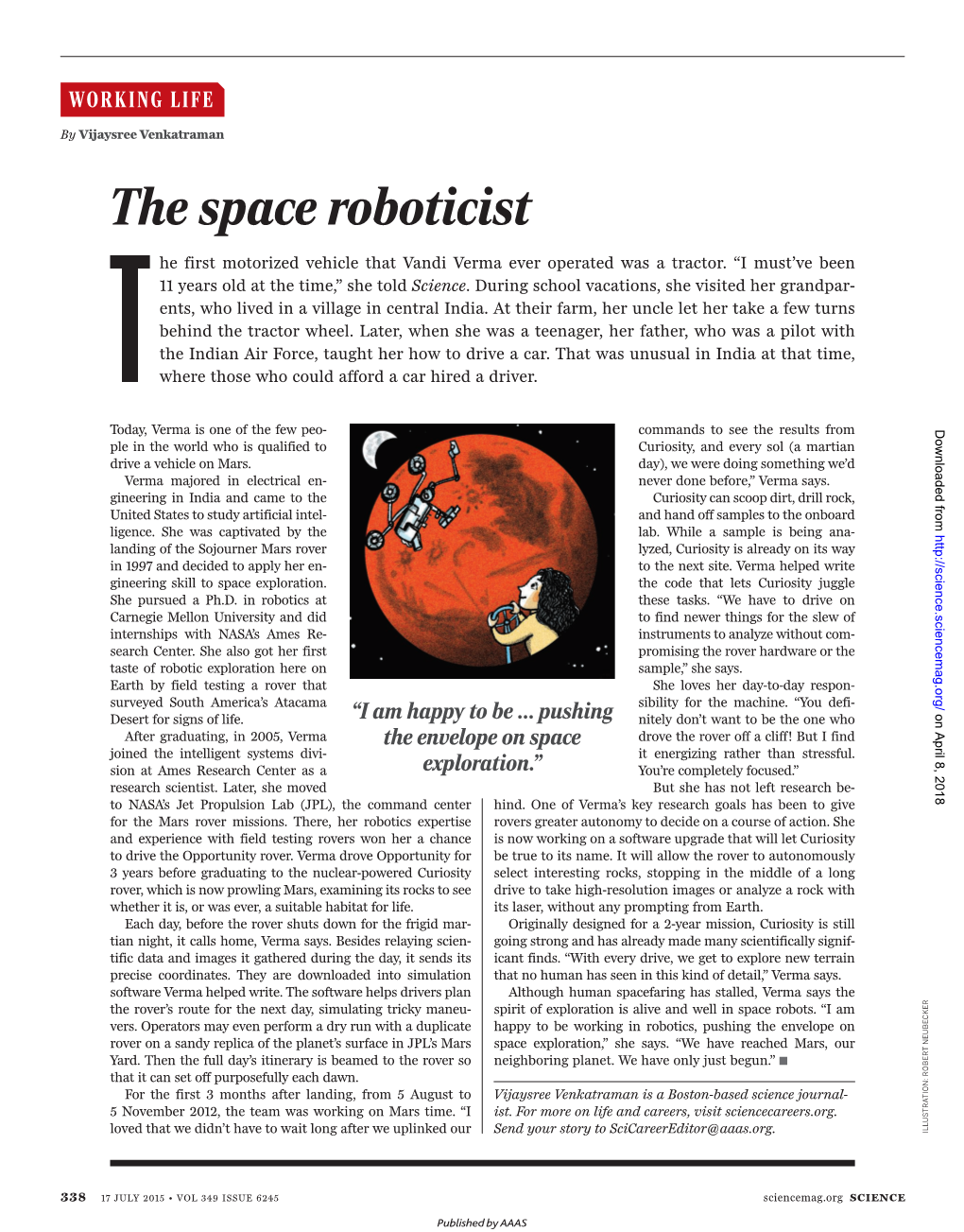 The Space Roboticist
