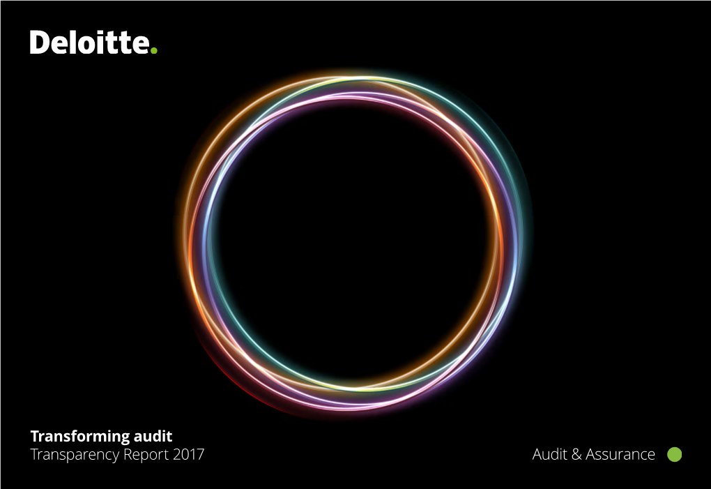 Deloitte Transparency Report 2017