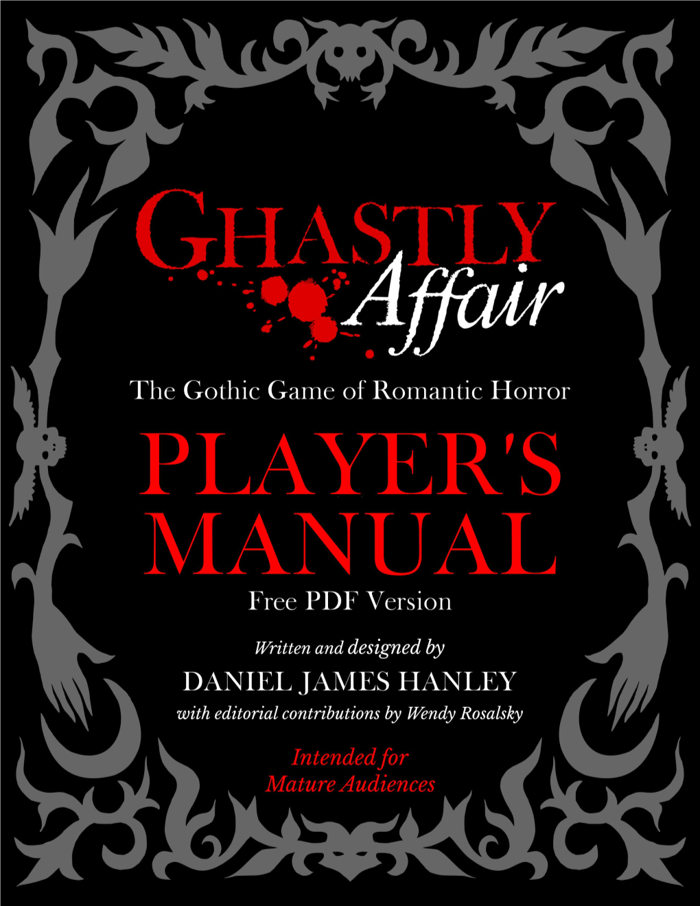 Ghastly Affair Player's Manual Utilizes Material from the System Reference Document